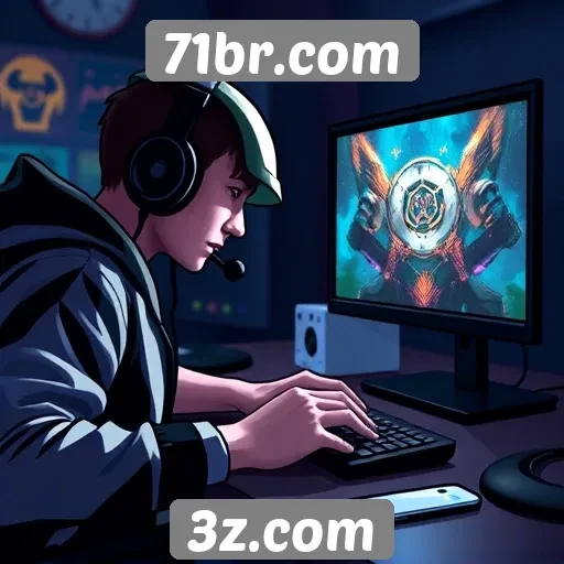 Como o 71br.com se destaca na comunidade gamer